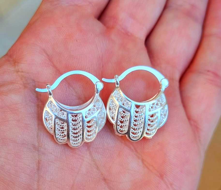 Aros argollas canasta cod C146