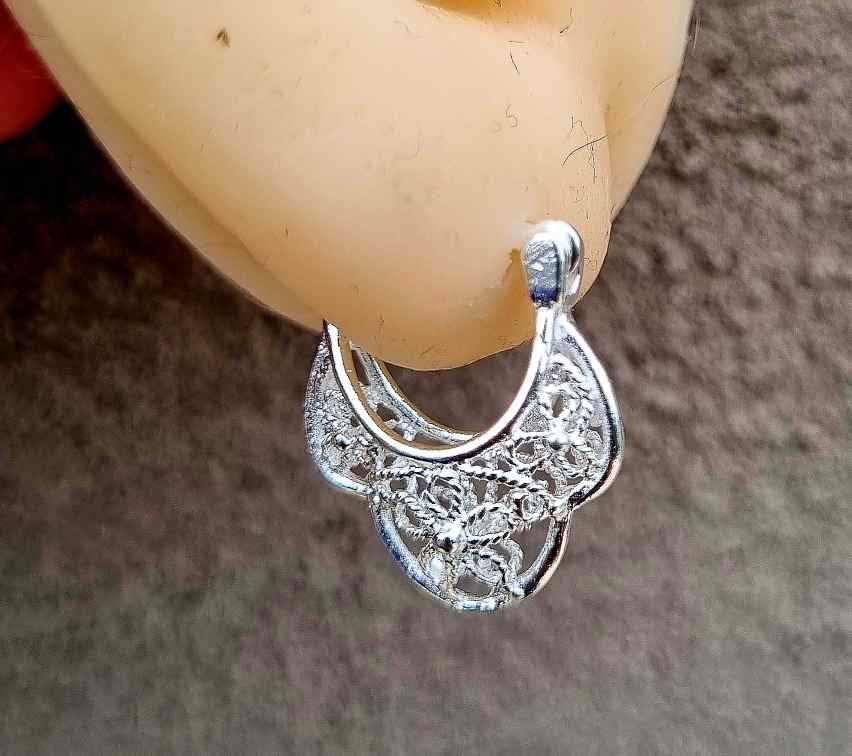 Aros argollas canasta cod C164