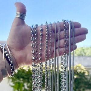 Cadenas de acero 10 modelos distintos