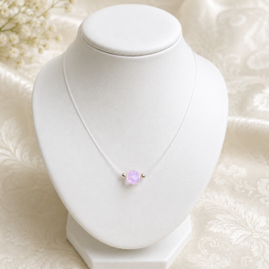 Tanza cristal Swarovski rosa