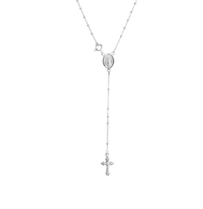 Rosario de la Virgen de Guadalupe bolitas 2mm