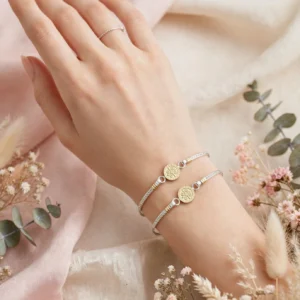Pulseras San Benito macizas